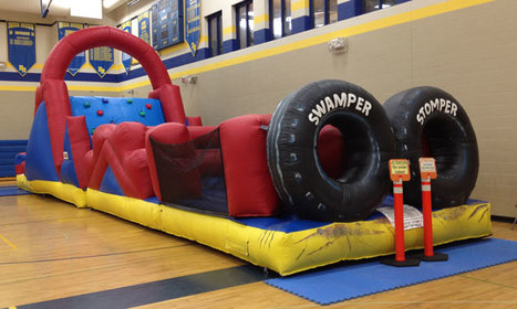 Inflatable Swamper Stomper Obstacle Course