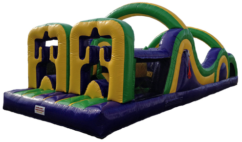 Inflatable Dual Dash Obstacle Course