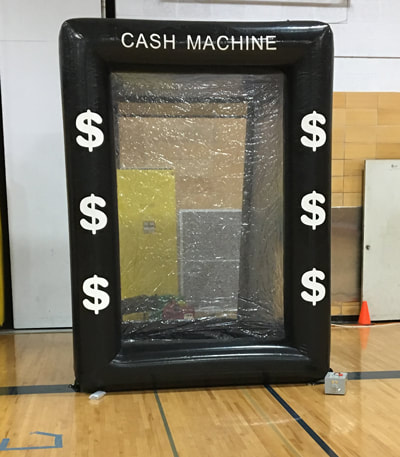 inflatable money machine